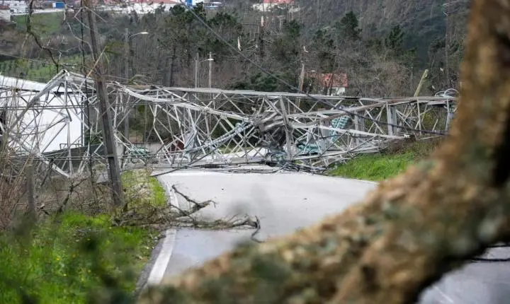 Passense relata momentos de tensão em Leiria após passagem da depressão Kristi